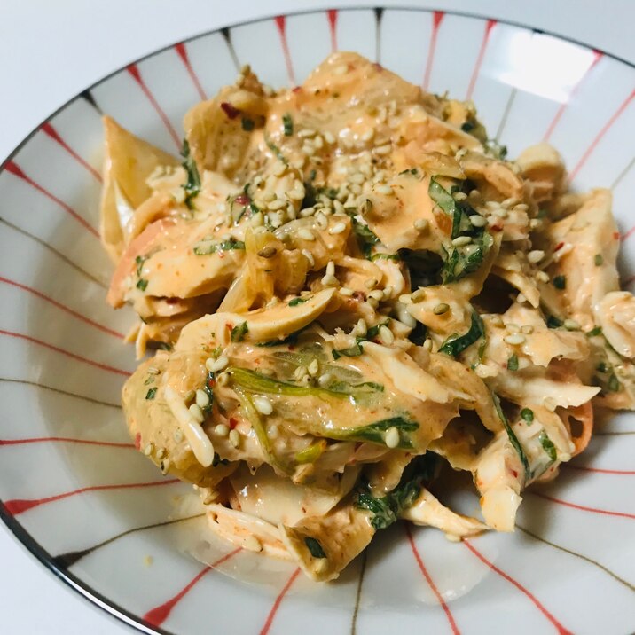 簡単おつまみ 鶏ささみと大葉のキムチマヨ和え レシピ 作り方 By Seal S 楽天レシピ 簡単おつまみ 鶏ささみと大葉のキムチマヨ和え レシピ 作り方 By Seal S 楽天レシピ